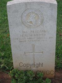 Dar Es Salaam War Cemetery - Watson, M C